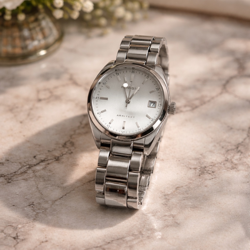 Fossil Silver Stainless Steel Bracelet Watch
